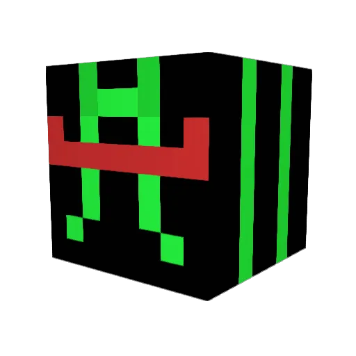 kripeur972 Minecraft avatar head, 3D render