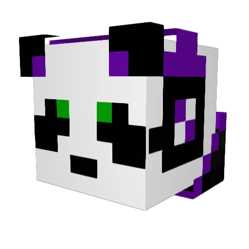kriptonpw Minecraft avatar head, 3D render