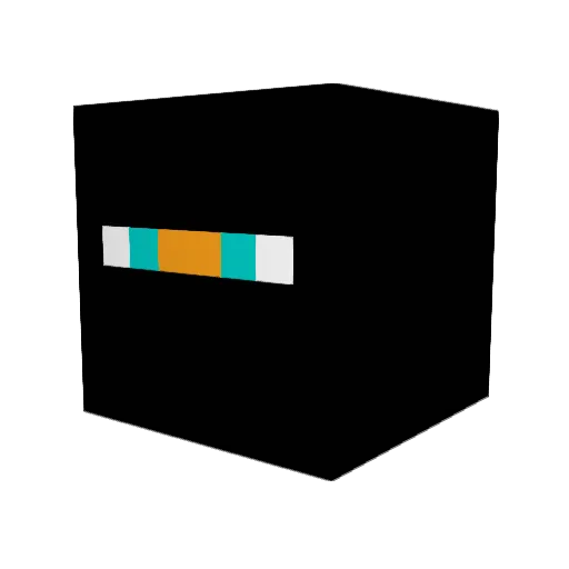 kris6855 Minecraft avatar head, 3D render