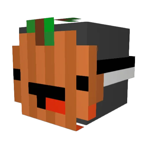 krischoo__ Minecraft avatar head, 3D render