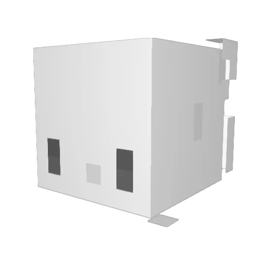 krisopymcbacon Minecraft avatar head, 3D render
