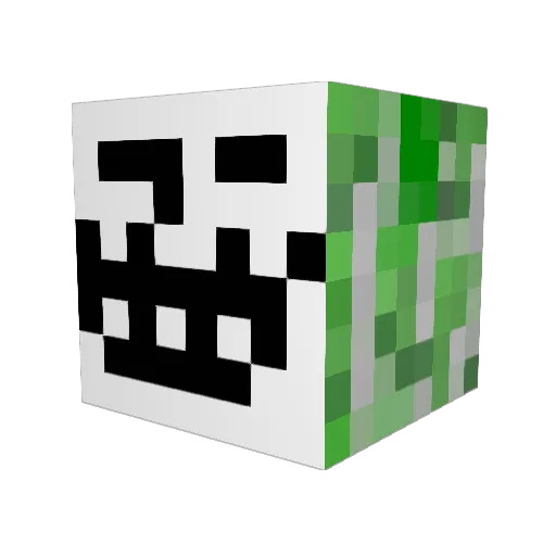 krispy_kream69 Minecraft avatar head, 3D render