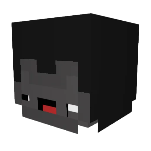 kriss7509 Minecraft avatar head, 3D render