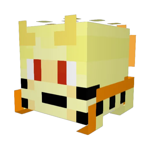 kristianj10 Minecraft avatar head, 3D render