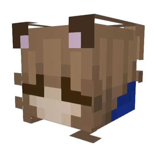 kristine_m01 Minecraft avatar head, 3D render