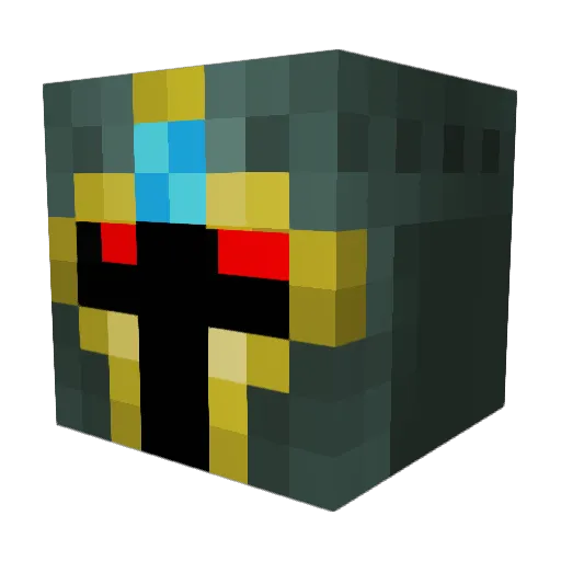 kristo236 Minecraft avatar head, 3D render