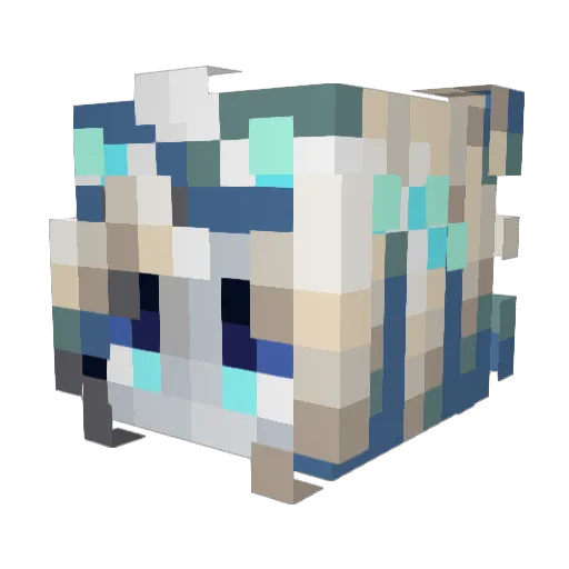 kristof_xd Minecraft avatar head, 3D render