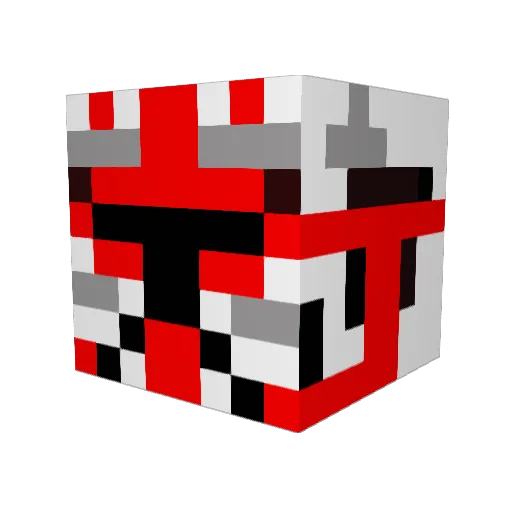 kristopen Minecraft avatar head, 3D render