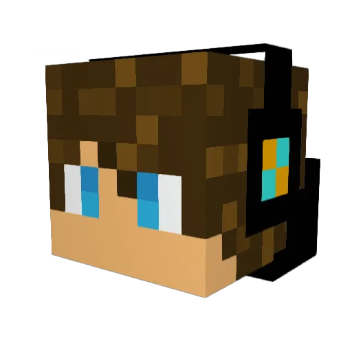 krisxcl99 Minecraft avatar head, 3D render