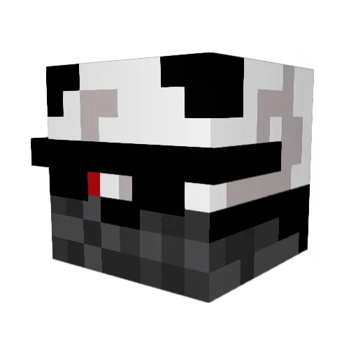krms21 Minecraft avatar head, 3D render