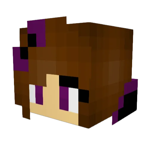 krnsp31 Minecraft avatar head, 3D render