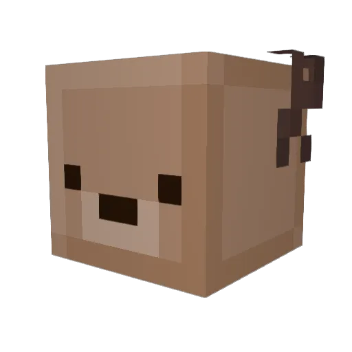 krodcraft69 Minecraft avatar head, 3D render