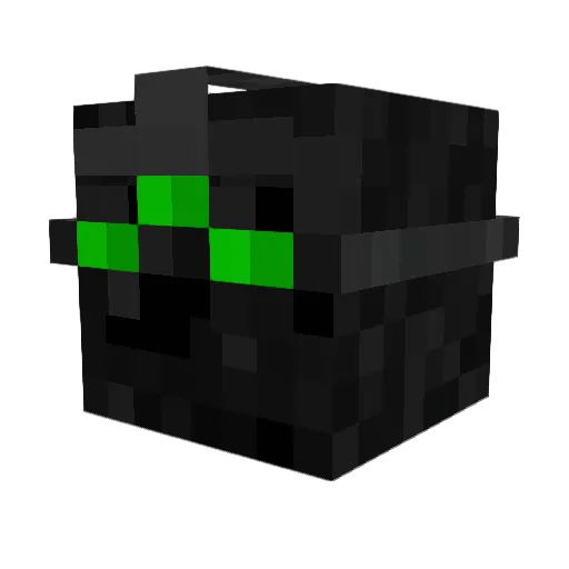 kroganin1 Minecraft avatar head, 3D render