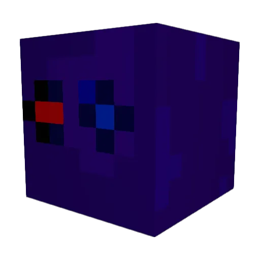 krolossa Minecraft avatar head, 3D render