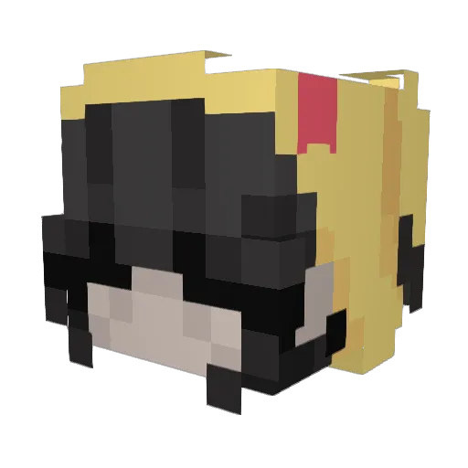 kromiii56 Minecraft avatar head, 3D render