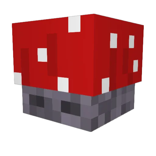 kronisboring Minecraft avatar head, 3D render