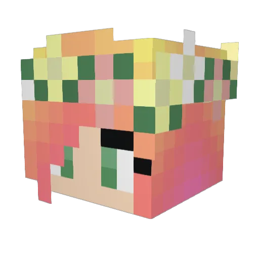 kruemel1999 Minecraft avatar head, 3D render