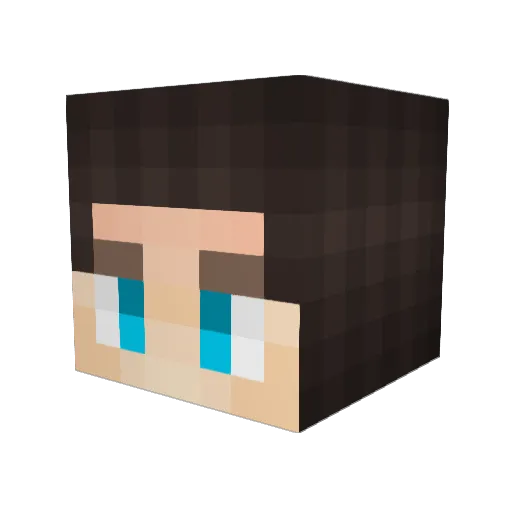 krugh57 Minecraft avatar head, 3D render