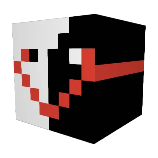 krulj0 Minecraft avatar head, 3D render
