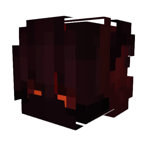 krulock_ Minecraft avatar head, 3D render