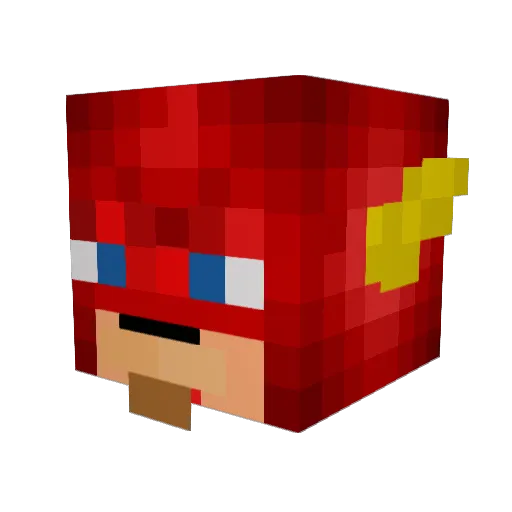 krushna323 Minecraft avatar head, 3D render