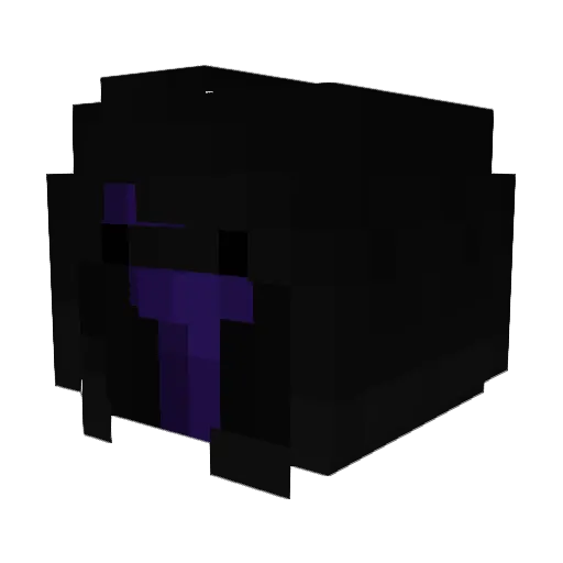 krux09 Minecraft avatar head, 3D render