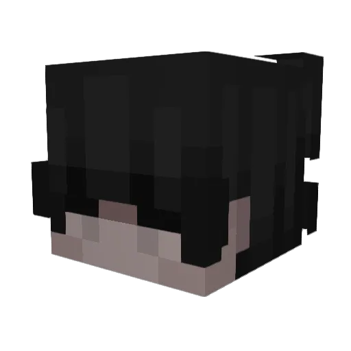 krxmekk Minecraft avatar head, 3D render