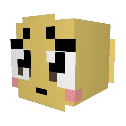 krxydoz Minecraft avatar head, 3D render