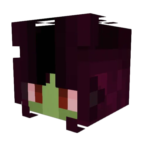 kryinsaint Minecraft avatar head, 3D render