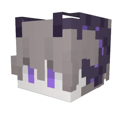 kryloph Minecraft avatar head, 3D render