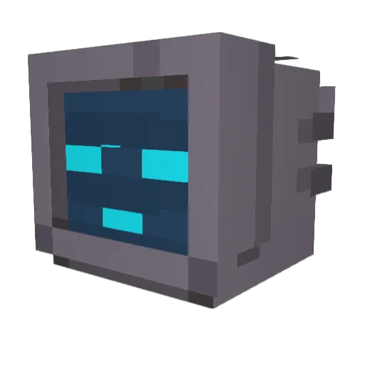 krysote Minecraft avatar head, 3D render