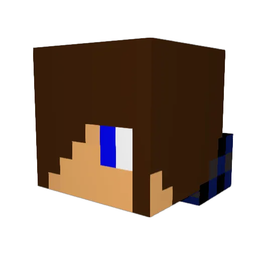 krystof0071 Minecraft avatar head, 3D render