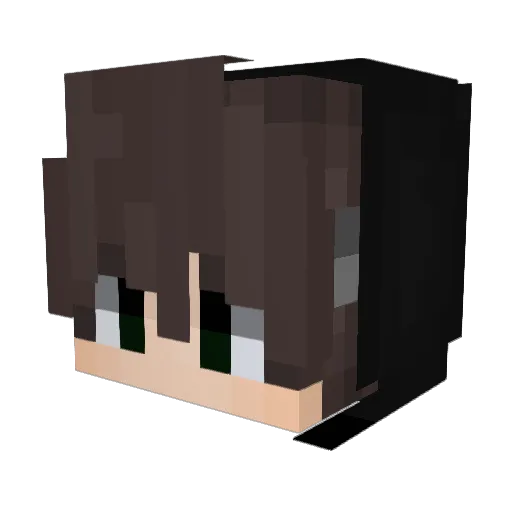 krystof2021 Minecraft avatar head, 3D render