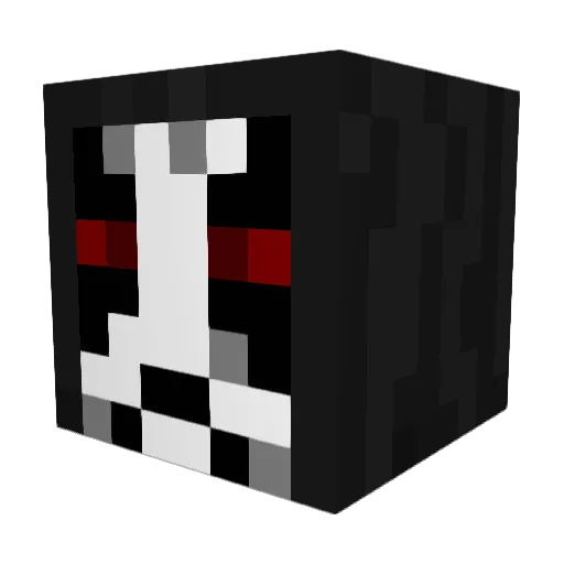 krzeslo45 Minecraft avatar head, 3D render