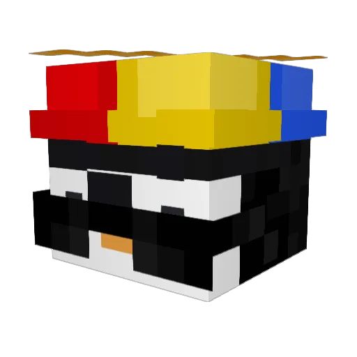 krzykacz2011 Minecraft avatar head, 3D render