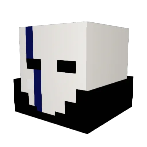ks0_ Minecraft avatar head, 3D render