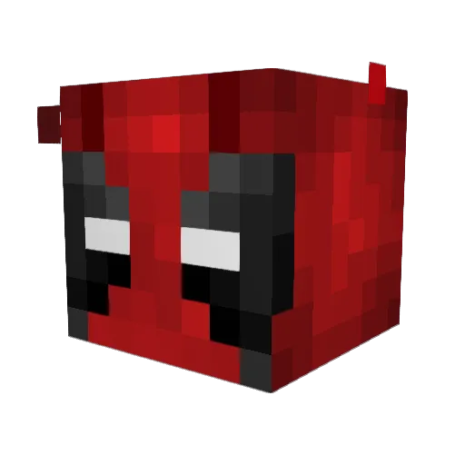 ks0u Minecraft avatar head, 3D render