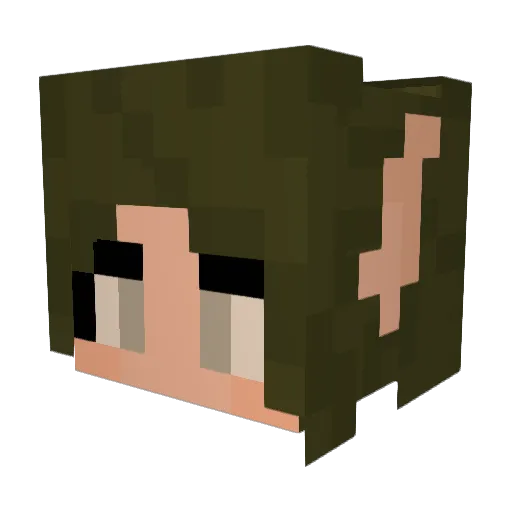 ksagi99 Minecraft avatar head, 3D render
