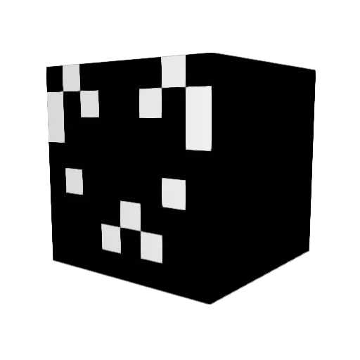 ksanyo Minecraft avatar head, 3D render