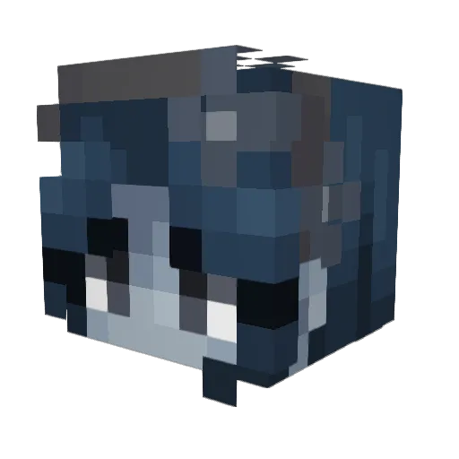 ksaucey Minecraft avatar head, 3D render