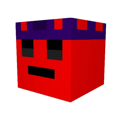 ksawekk7 Minecraft avatar head, 3D render