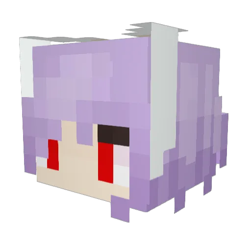 ksc2303 Minecraft avatar head, 3D render