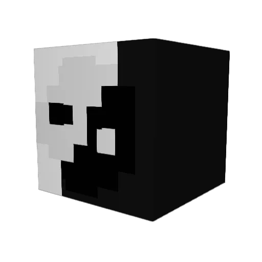 kseor_o Minecraft avatar head, 3D render