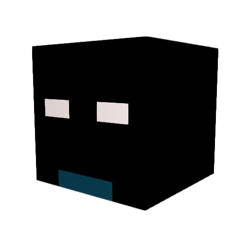 ksh0605 Minecraft avatar head, 3D render