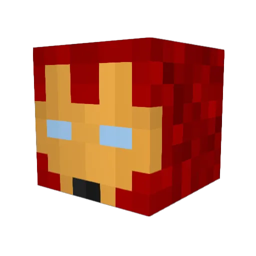 kshort2 Minecraft avatar head, 3D render