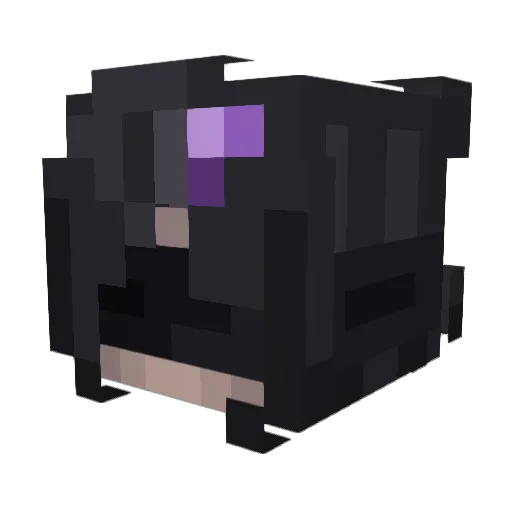ksiis Minecraft avatar head, 3D render