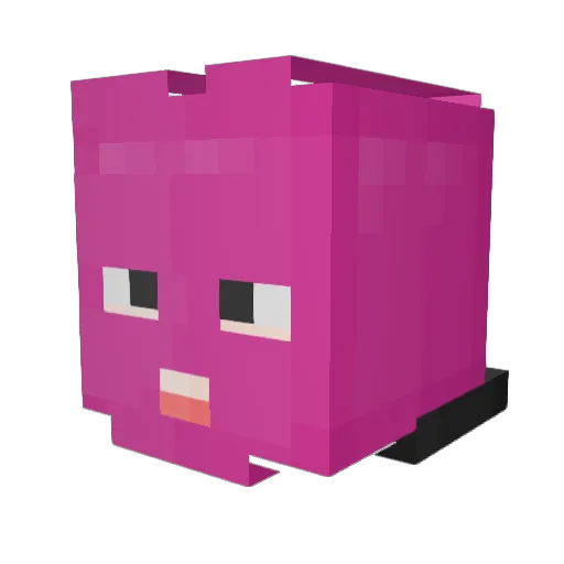 ksjksj09 Minecraft avatar head, 3D render