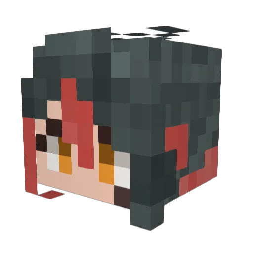 ksm626 Minecraft avatar head, 3D render