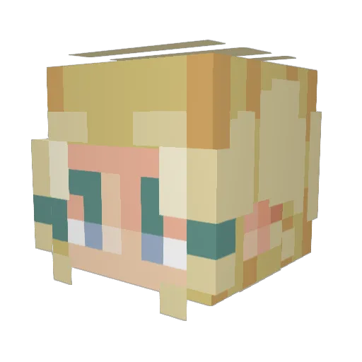 ksmith32 Minecraft avatar head, 3D render