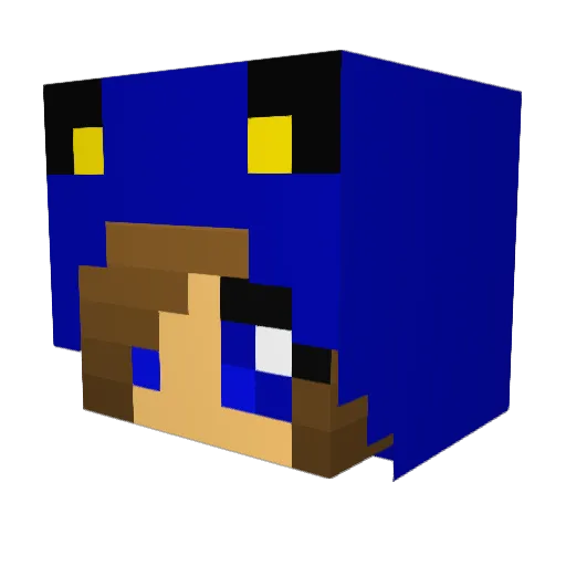 ksroof10980 Minecraft avatar head, 3D render